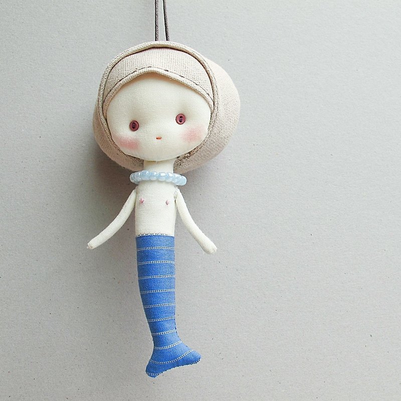 Mermaid Little Lolita 8 - อื่นๆ - ผ้าฝ้าย/ผ้าลินิน สีน้ำเงิน