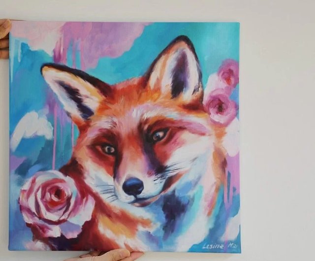 colorful paintings of animals