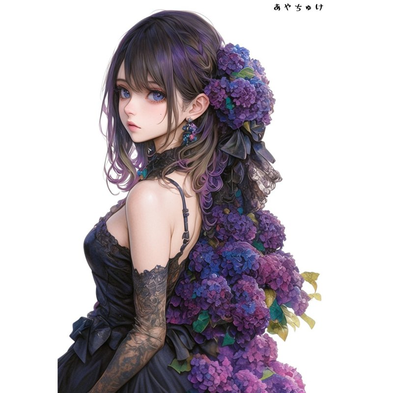 【6月中旬新作】07-096-0298 コラージュステッカー - 貼紙 - 紙 