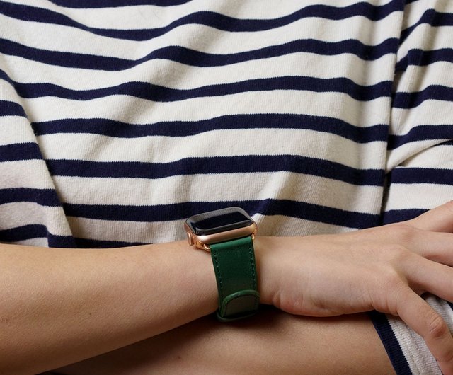 Alto Apple Watch 38/40/41mm 革バンド – Forest - ショップ