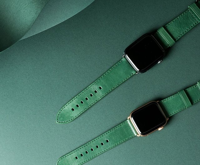 Alto Apple Watch 38/40/41mm 革バンド – Forest - ショップ
