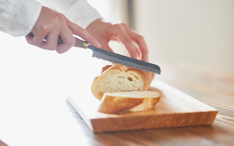 Small bread cut knife 12cm - มีด - โลหะ สีเทา