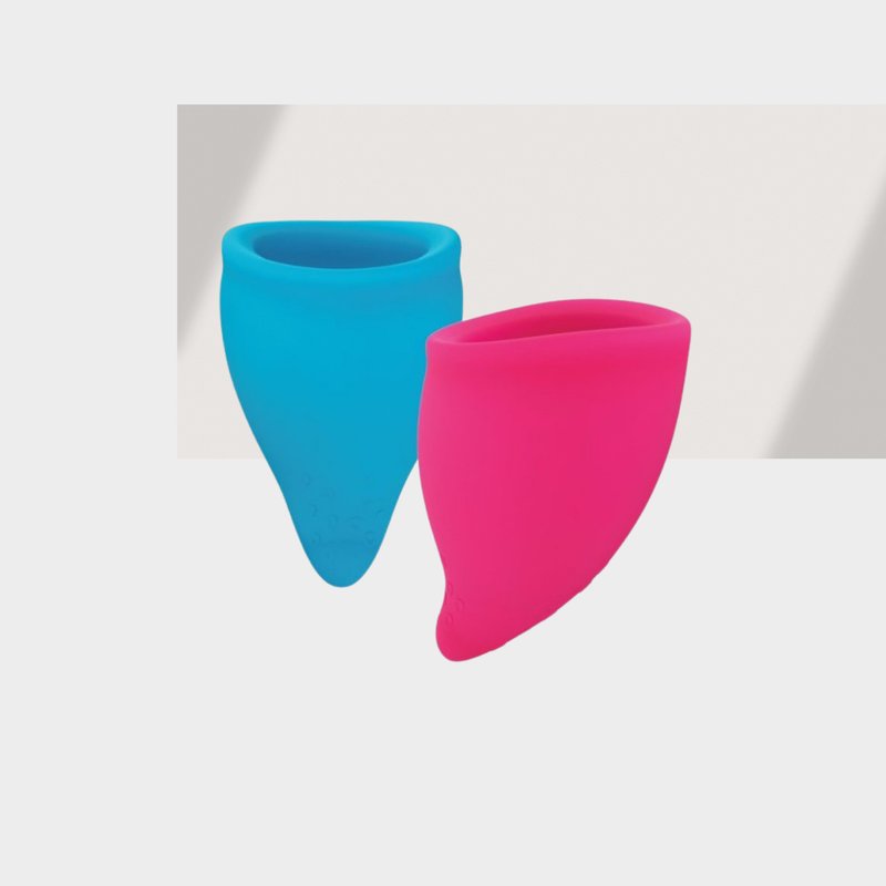 Fun Factory 初學者必備德國月經杯 Fun Cup 孖裝 - Size A - 布衛生棉/生理用品 - 矽膠 多色