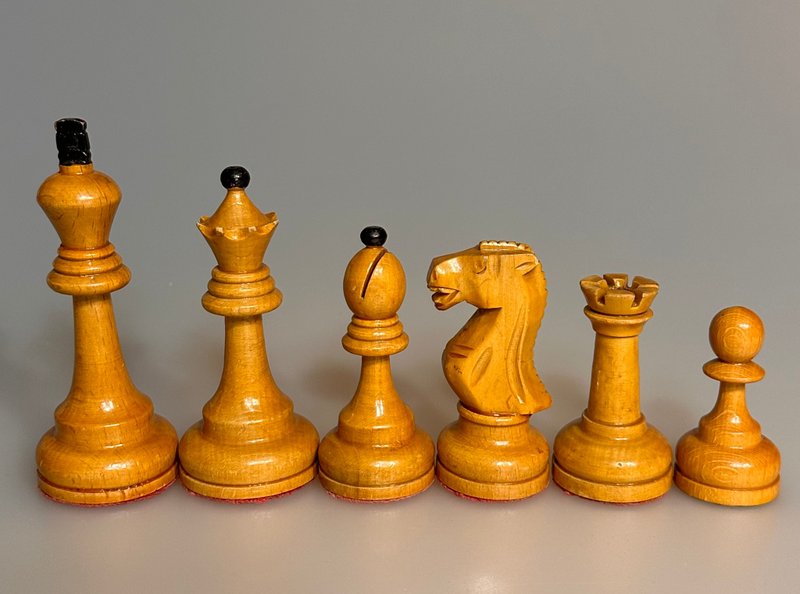 Grandmasters chess set Soviet - 桌遊/卡牌 - 木頭 