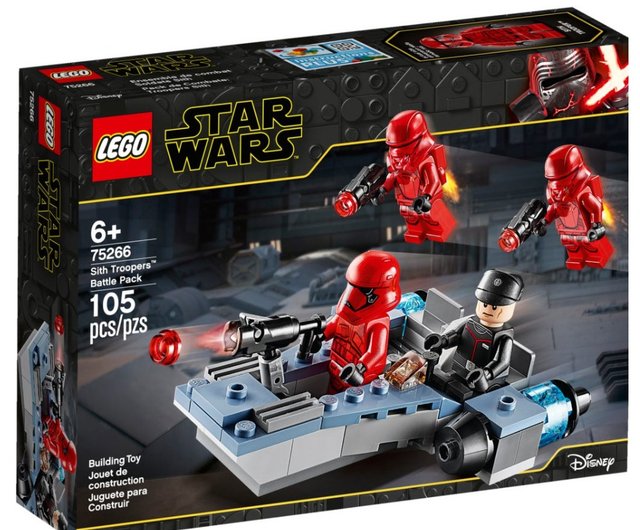 LEGO樂高星際大戰系列Sith Troopers Battle Pack 75266 - 設計館貝登堡