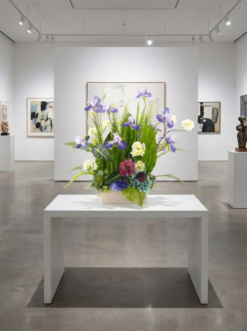 Dawn Dew Iris Scented Floral Arrangement: Enjoy complimentary specialized delivery within Taipei City. Additional shipping fees apply to other regions. - Plants - Other Materials Purple