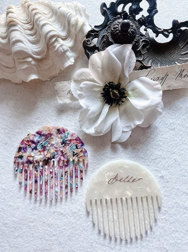 ARTISAN COMB - Mermaid Hair Comb - อุปกรณ์แต่งหน้า/กระจก/หวี - ยาง สึชมพู