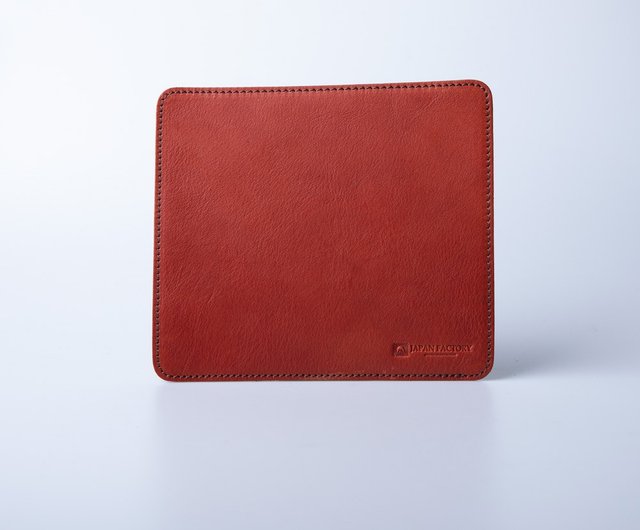 マウスパッド 栃木レザー JAPAN FACTORY MANO - ショップ Leather Goods Shop Hallelujah マウスパッド  - Pinkoi