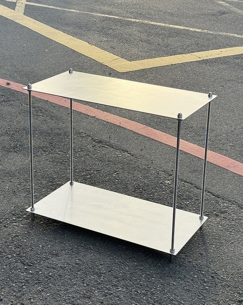 工業風_組裝式不銹鋼層架/不銹鋼亂紋/**歡迎客製** - 零件/散裝材料/工具 - 其他金屬 