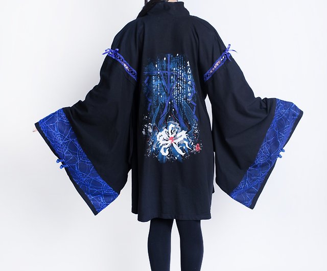Anime oriental cosplay spider lily hell flower kimono haori jacket JJ2312 - Shop jillpunk - Women's Casual & Jackets - Pinkoi