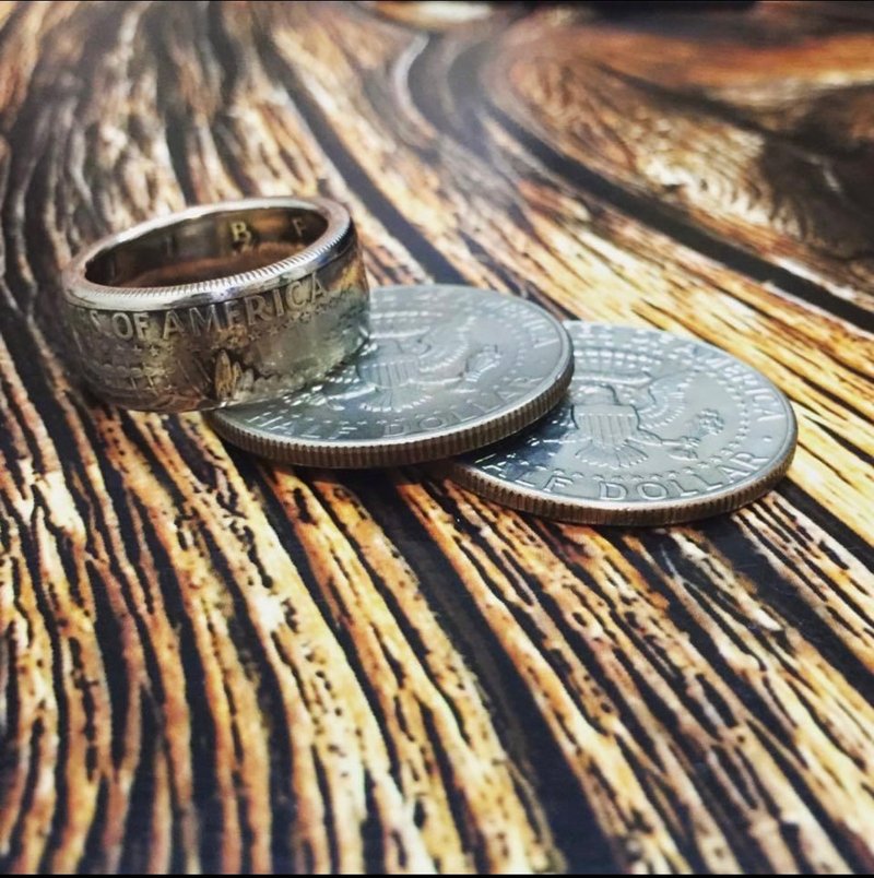 US half dollar ring - แหวนทั่วไป - โลหะ 