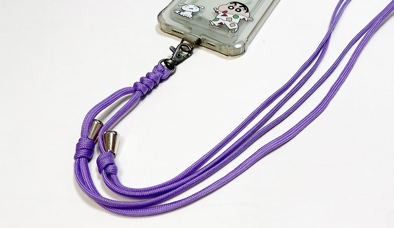 Umbrella rope simple mobile phone lanyard mobile phone lanyard - Lanyards & Straps - Nylon Multicolor
