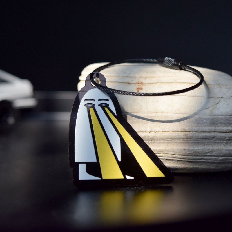 Egyptian Civilization Series/ Laser Mejed/ Acrylic Charm - พวงกุญแจ - อะคริลิค สีดำ