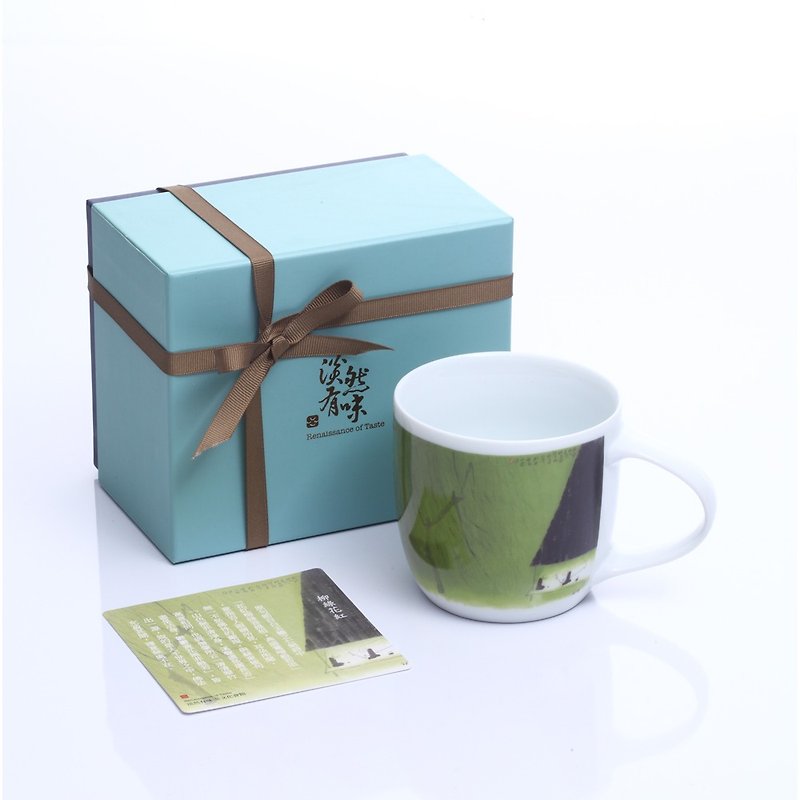 【淡然有味】柳綠花紅馬克杯禮盒 - 茶葉/茶包 - 紙 