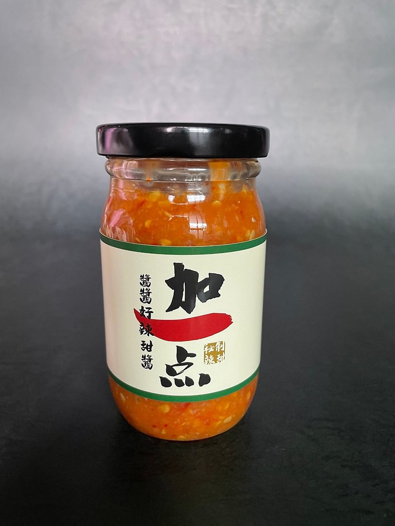 Add a little bit of soy sauce, spicy sweet sauce 230g, sweet and spicy sauce small package, noodle sauce, Chaotian pepper chili sauce - เครื่องปรุงรส - แก้ว 