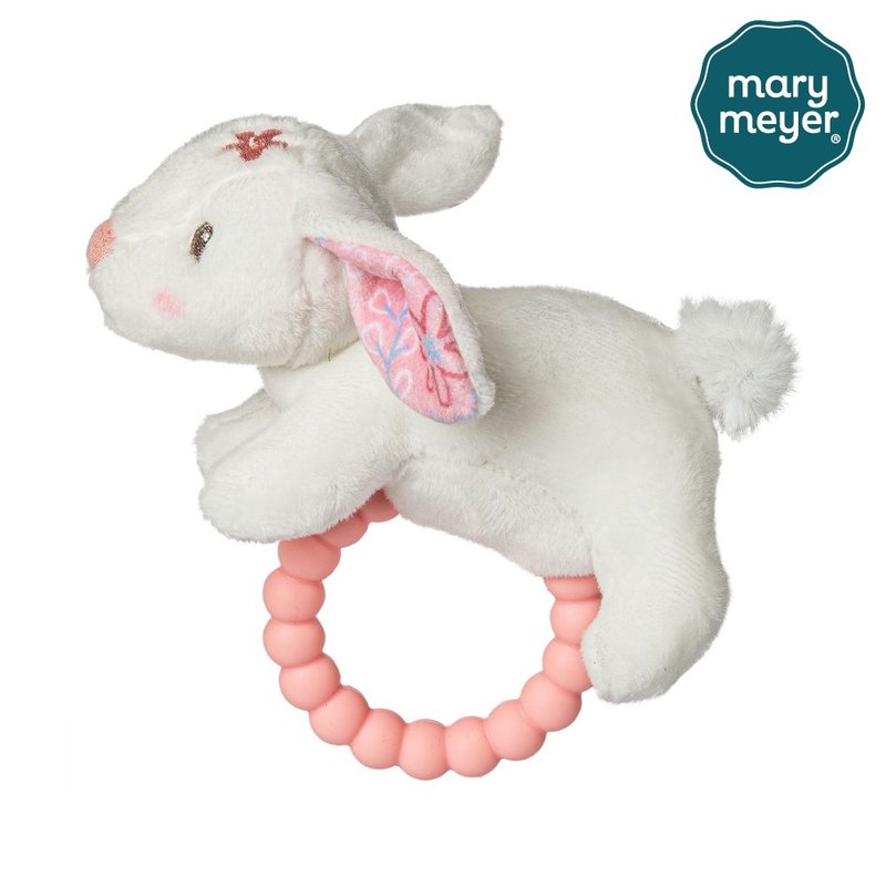 快速出貨【MaryMeyer】柔軟手搖鈴-貝拉兔 - 寶寶/兒童玩具/玩偶 - 其他材質 白色