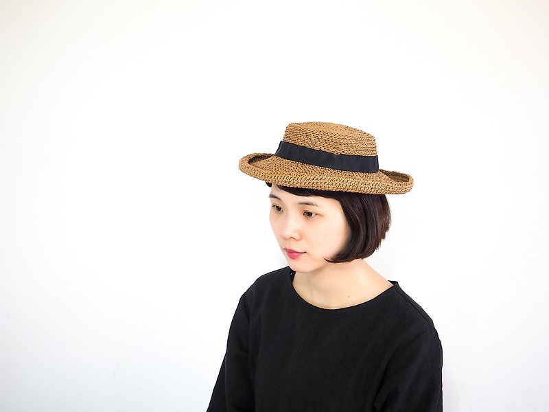 KIKONO帽子【Belle】 - 帽子 - 其他材質 咖啡色