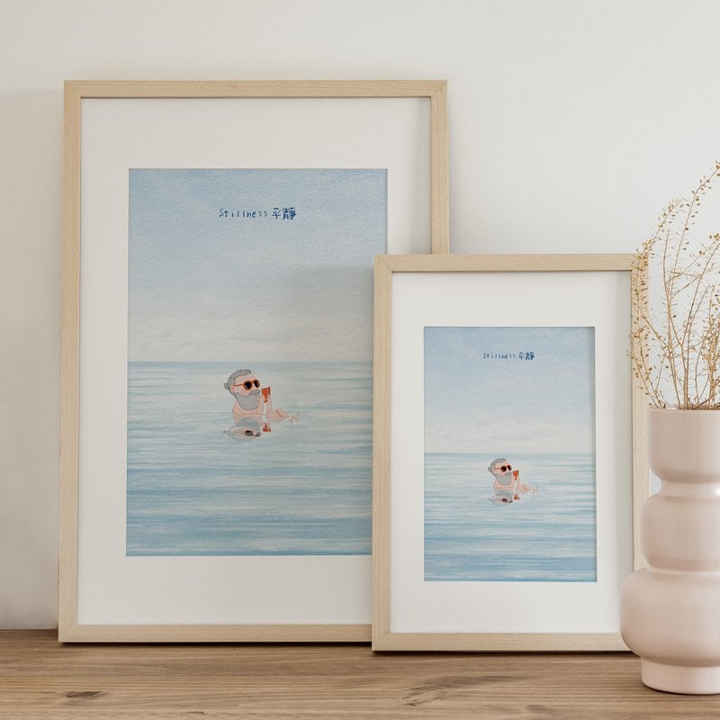 平靜 | 藝術印刷 | A3 | A4 | malut - 海報/掛畫/掛布 - 紙 