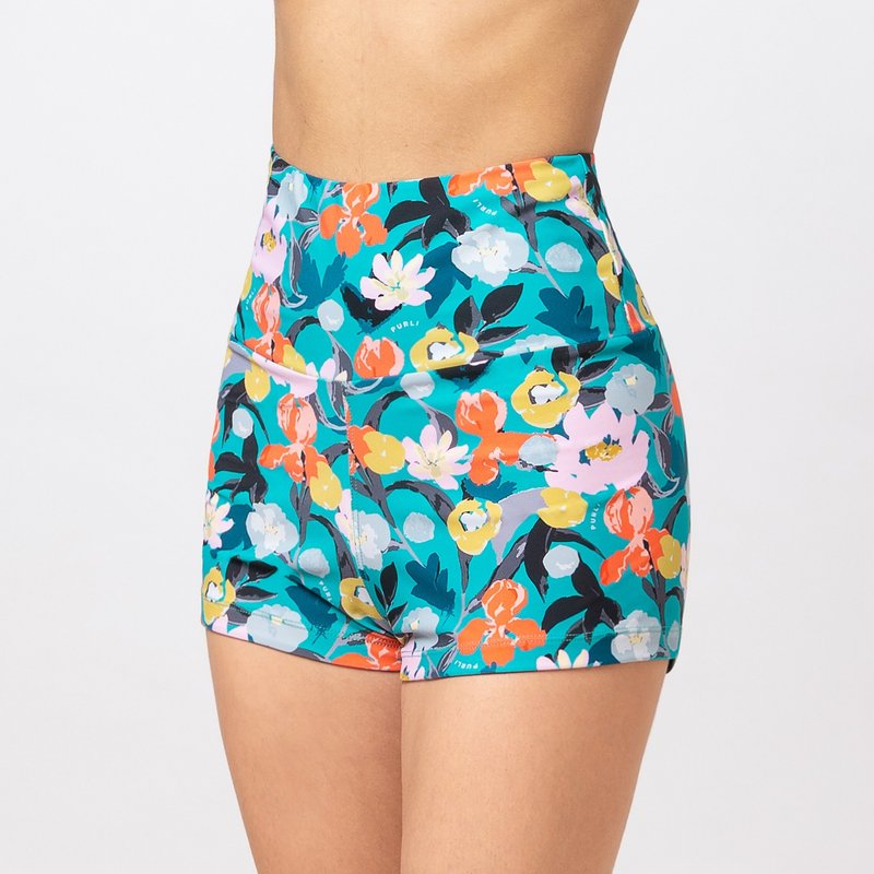 FIORI VIRIDIAN SWIM SHORTS - 女泳衣/比基尼 - 其他材質 