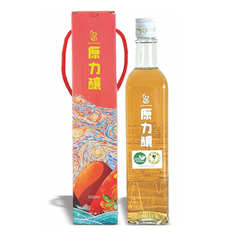 原力釀 有機香檬酵醋500ml禮盒組 - 養生/保健食品/飲品 - 玻璃 