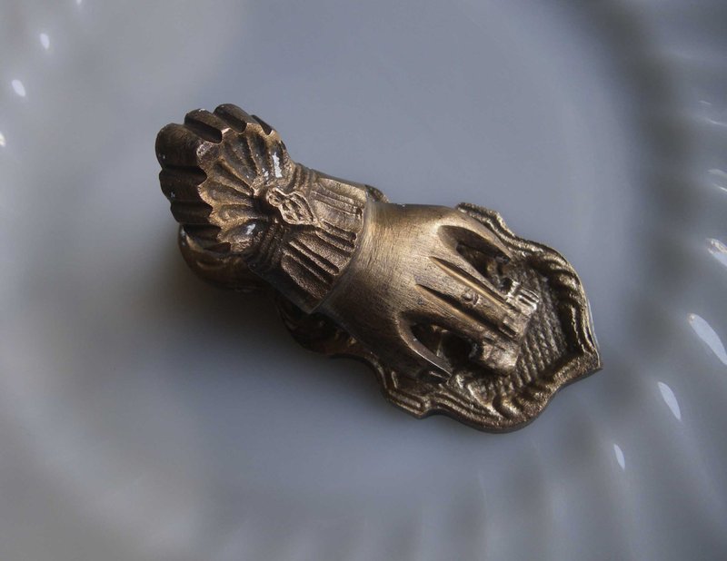 【老時光 OLD-TIME】早期日本手形紙鎮文件夾 - 擺飾/家飾品 - 其他材質 多色