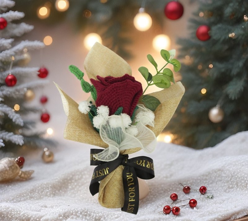 鈎織小花束 - 乾花/永生花 - 棉．麻 多色