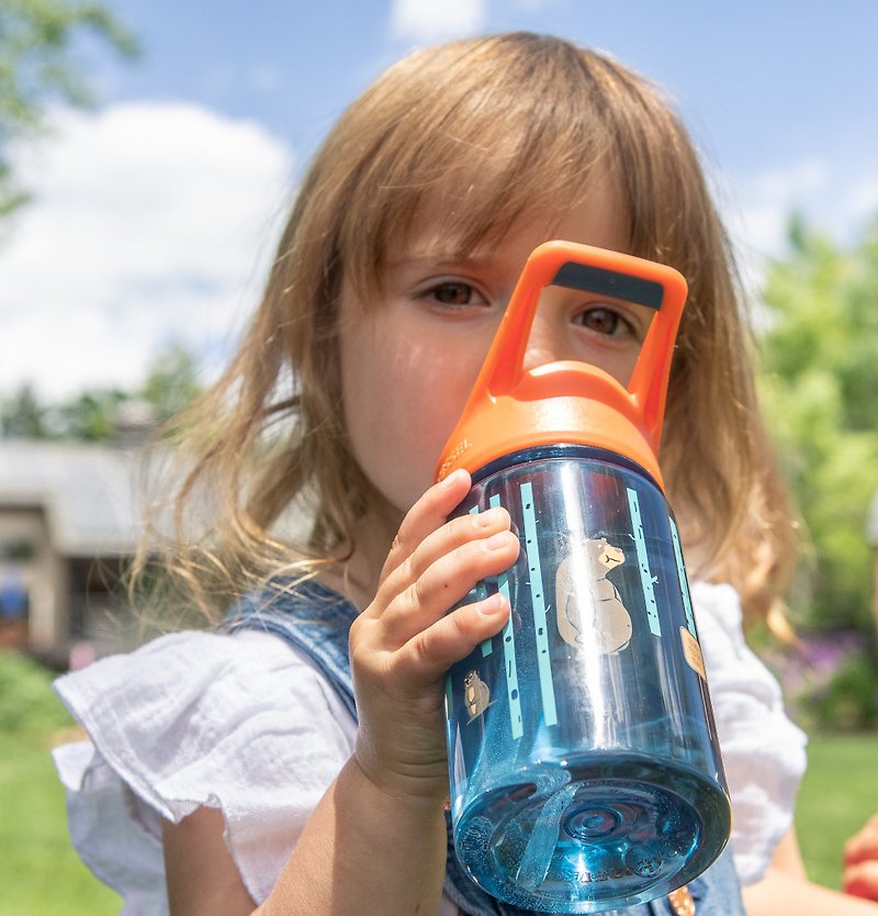 The Splash -Kids Tritan BPA free plastic Bottle with Straw Top - 12oz (355ml) - Pitchers - Plastic 