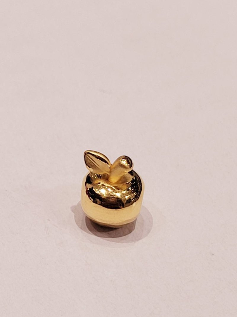 黃金串珠-蘋果手繩金飾-黃金9999 - 手鍊/手環 - 24k 金 金色