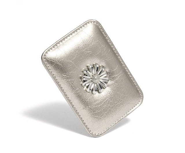 Daisy Slim Mini Transportation Card Wallet metal - Shop