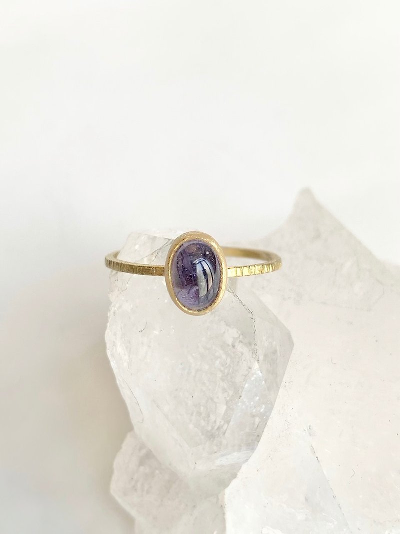 12号アイオライト・リング - 戒指 - 寶石 藍色