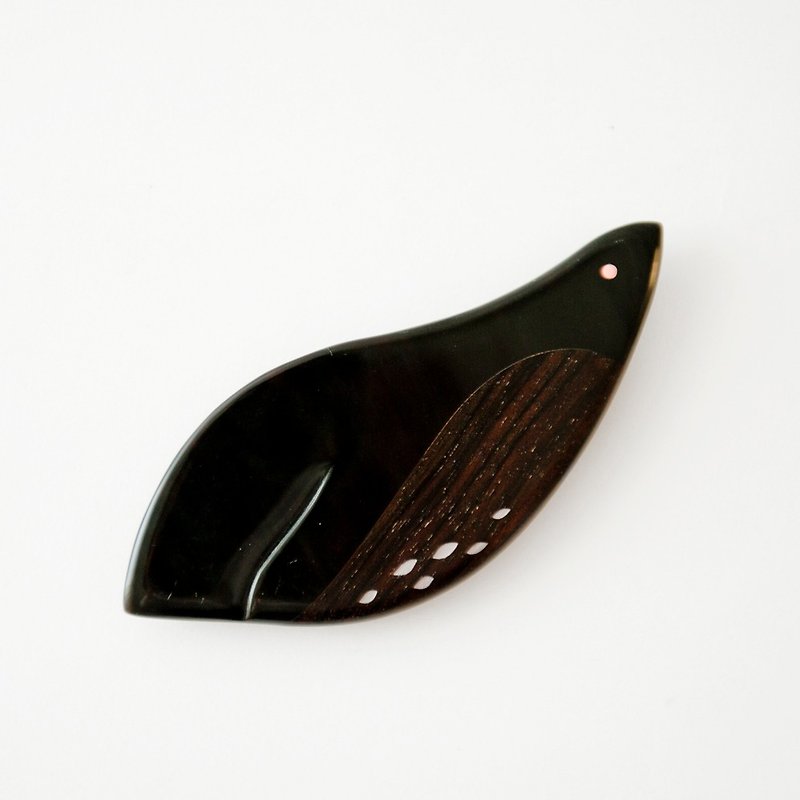 Carpenter Tan_Noah's Ark Black Horn Sea Lion Scraping Board - ผลิตภัณฑ์บำรุงผิว/น้ำมันนวดผิวกาย - ไม้ สีดำ