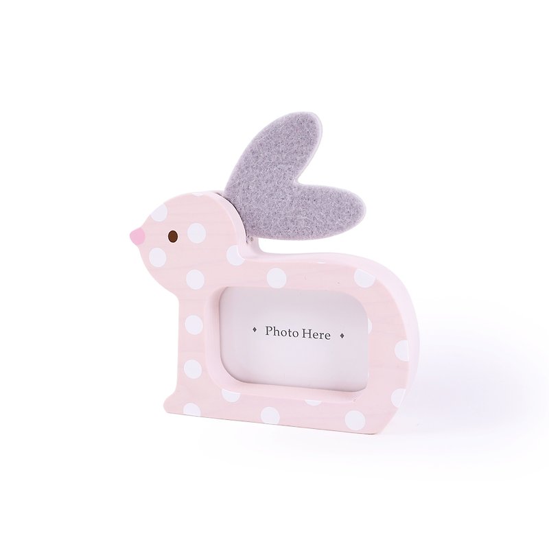 [Jeantopia] Friends selection of children's style solid wood photo frame rabbit | 1015003 - กรอบรูป - ไม้ 