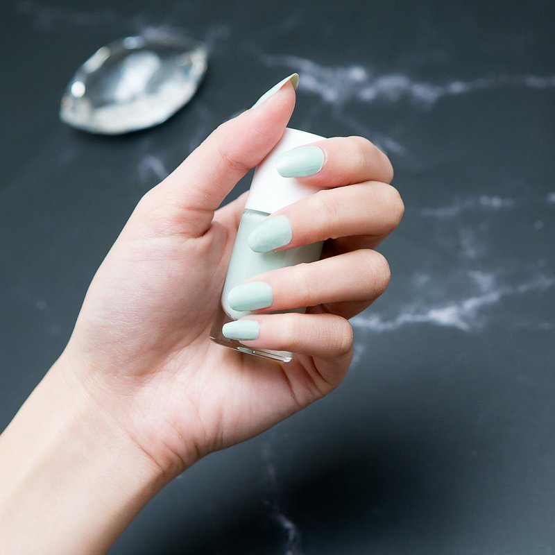 nailmatic 水系列經典指甲油 - Lee 清雅綠 - 指甲油/指甲貼 - 樹脂 