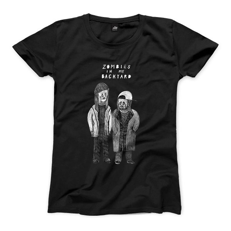 Jay and Silent Bob - Black - Women's T-Shirt - เสื้อยืดผู้หญิง - ผ้าฝ้าย/ผ้าลินิน สีดำ