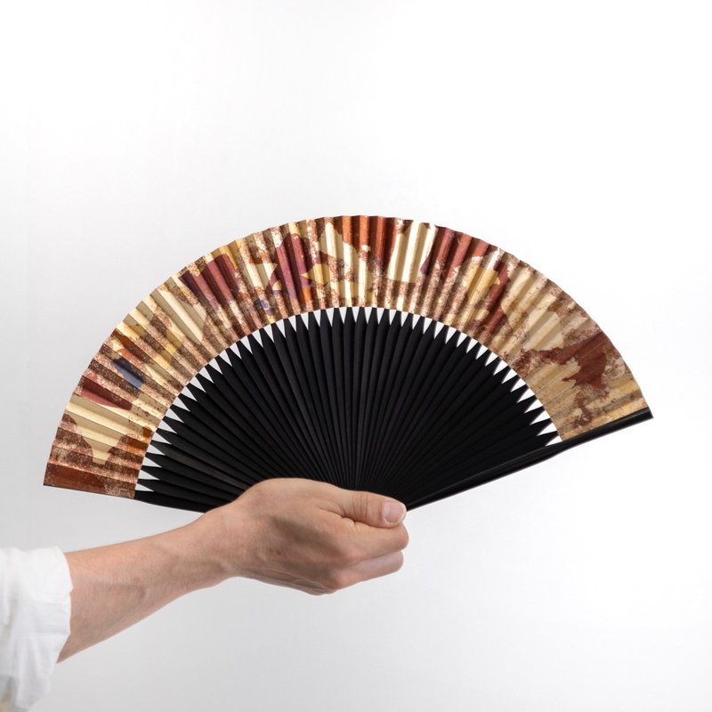 Kyo-sensu Foil Color #S2 - Fans - Paper Brown