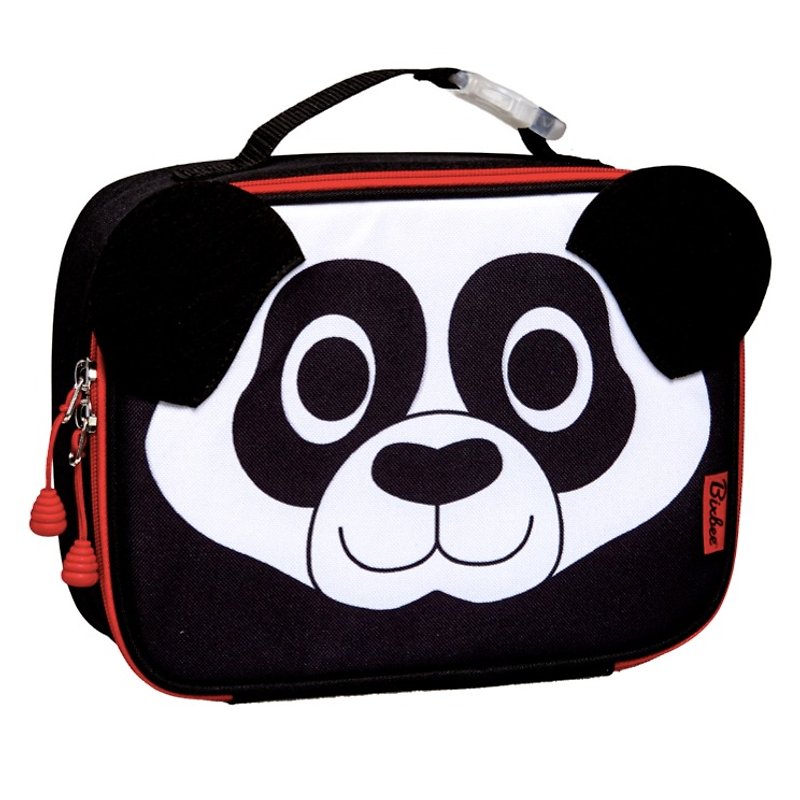 American Bixbee3D Animal Children's Fun Series-Good Kung Fu Panda Insulation Bag - กระเป๋าถือ - เส้นใยสังเคราะห์ สีใส
