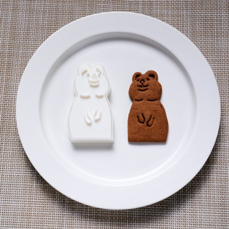 クワッカ ワラビー（クッキーカッター・クッキー型） - 廚具 - 木頭 