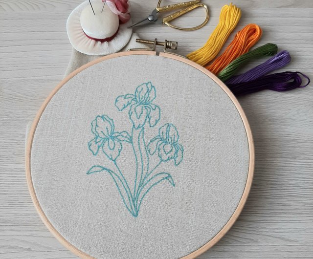 【美品】　as know as  セットアップ　ひょっこり花　花刺繍　大きめ 美品】 as know as セットアップ ひょっこり花 花刺繍 大きめ