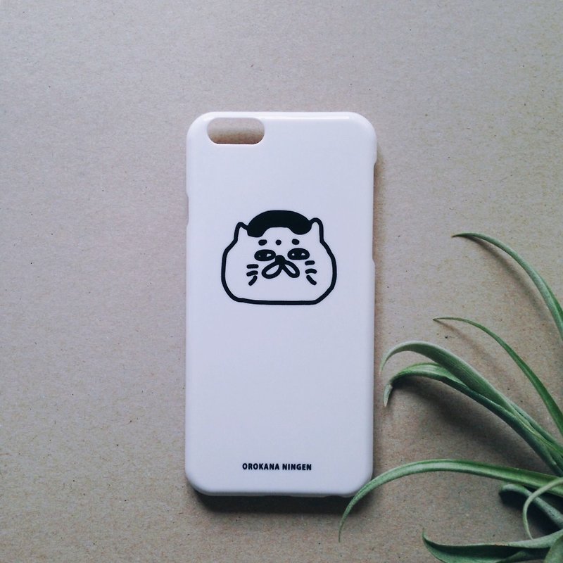 五郎ホワイトフォンケースiPhone 6 / 6S - スマホケース - プラスチック ホワイト