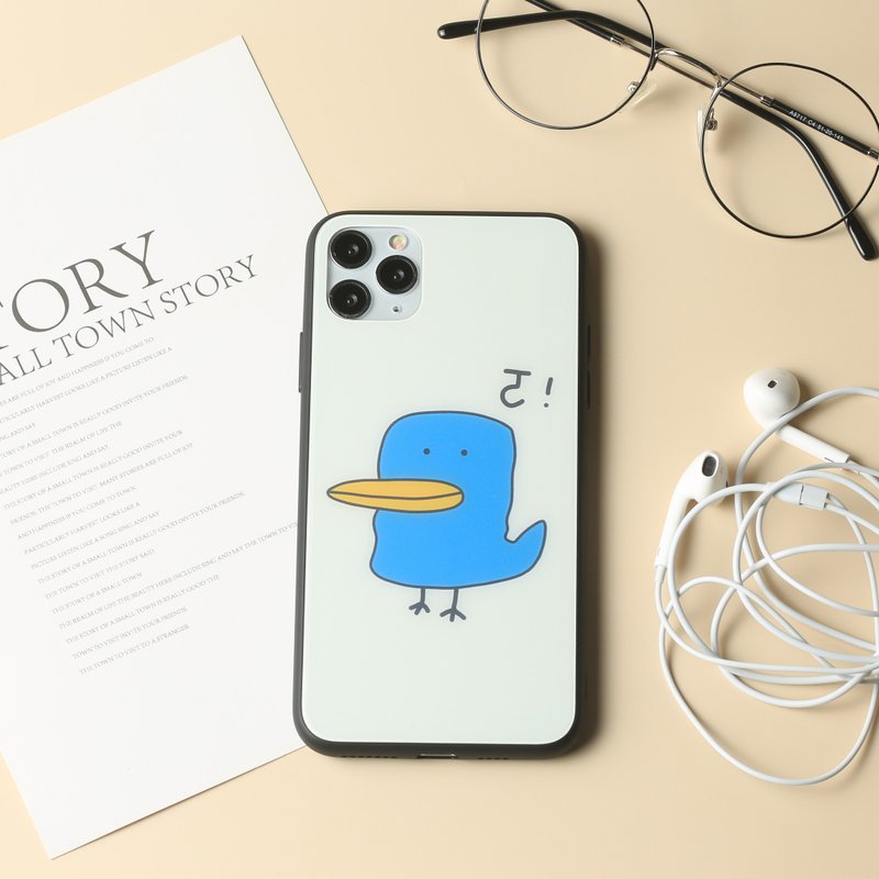 ㄛ Duck-Glass Shell - Phone Cases - Rubber Multicolor