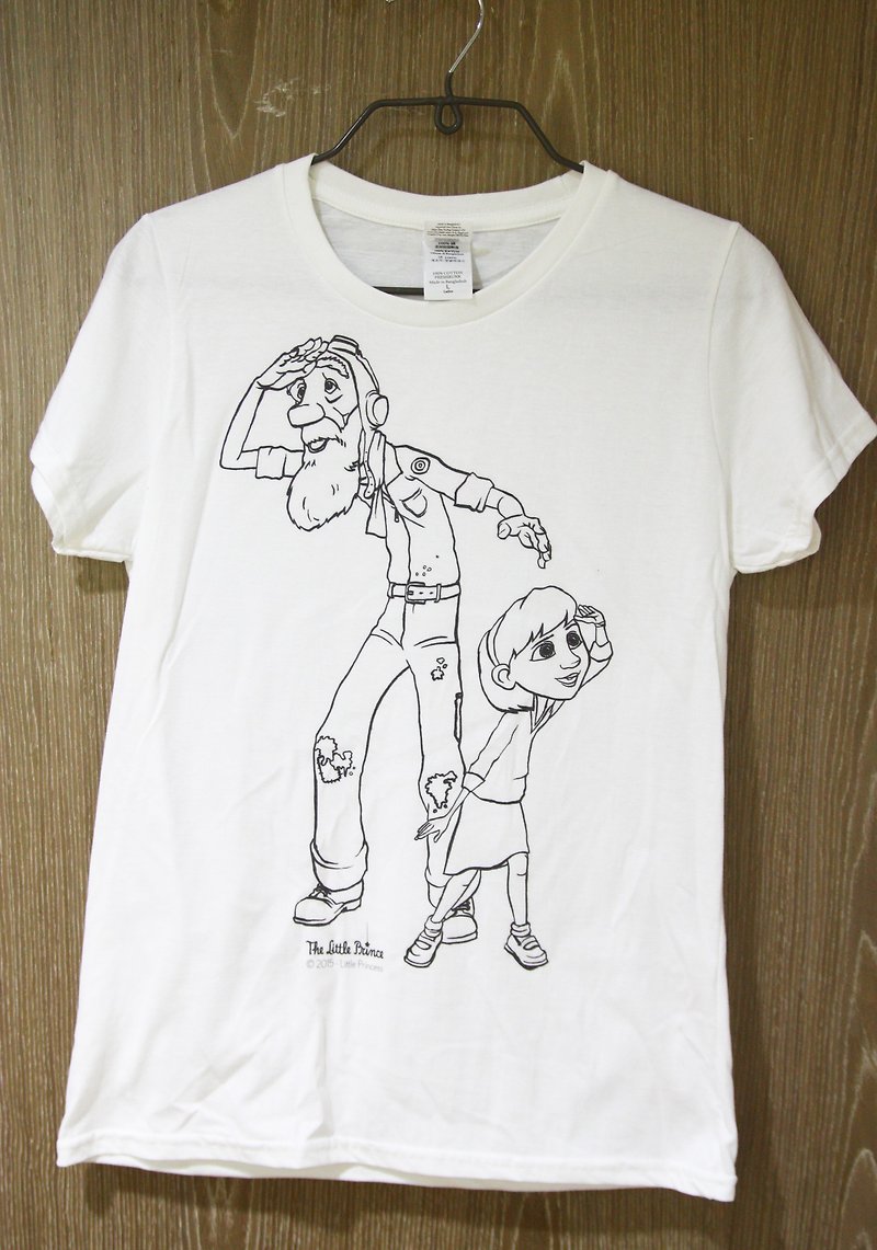 Little Prince Movie Edition License - T-shirt - Women's Tops - Cotton & Hemp Black
