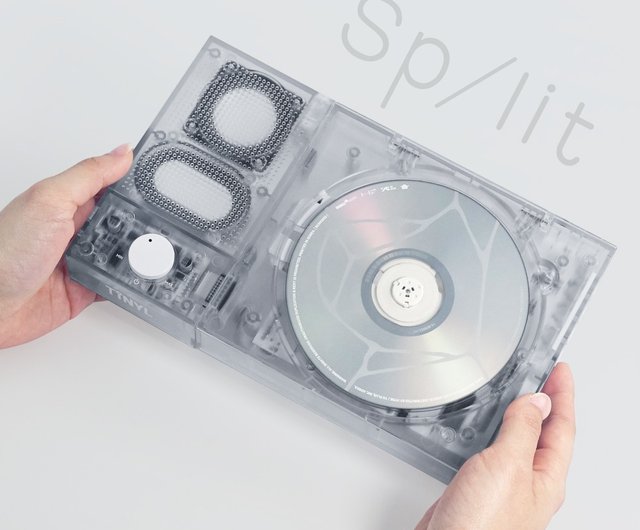 TiNYL SPLIT cd player cdプレーヤー Amazon.co.jp: TINYL SPLIT Taino Split 3-in-1 CD Player