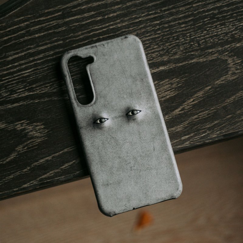 Eyes high-end feeling [S24Ultra] Samsung series mobile phone case - Phone Cases - Genuine Leather 