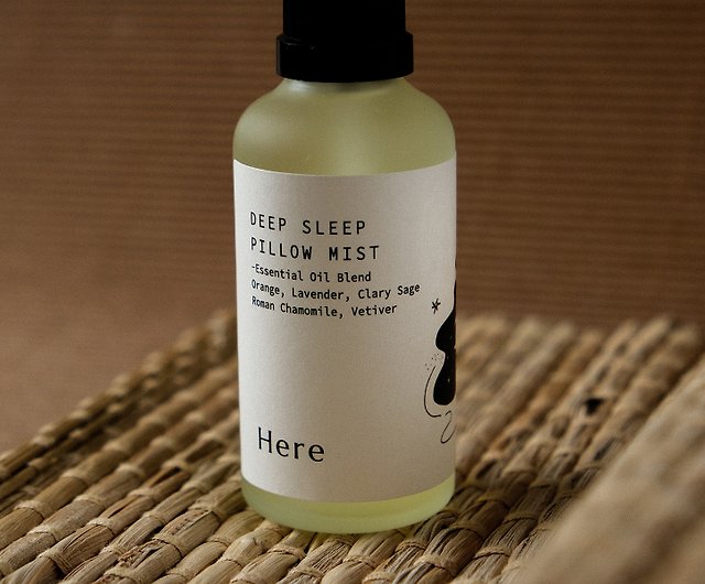 Settle Down Deep Sleep Pillow Spray  Natural Room Spray made with Lavender  Essential Oil 