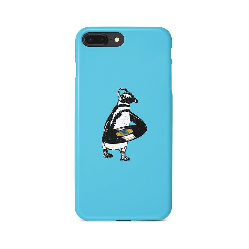 iPhone case / Make peace with music - Phone Cases - Plastic Blue