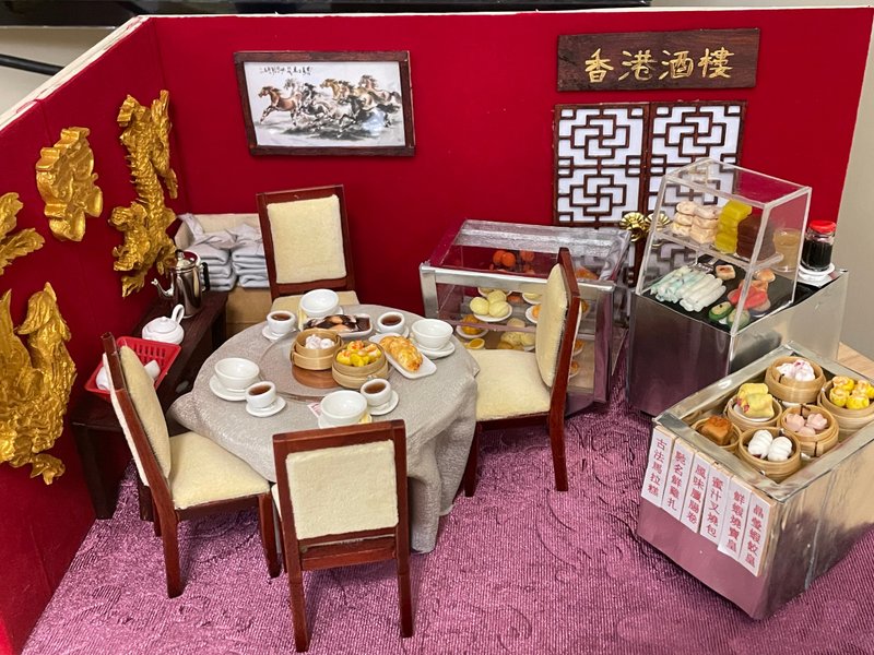 袖珍港式酒樓 - 擺飾/家飾品 - 其他材質 