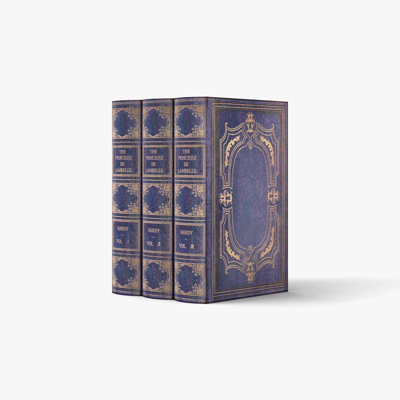 フェイクブックボックス / NB I -02-A【XS / 3 books】 | 3D ペーパークラフト, PDF テンプレート - 圖文模板設計 - 其他材質 