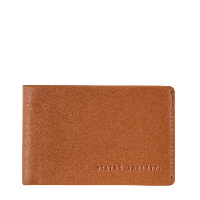 QUINTON wallet _Camel / camel - Wallets - Genuine Leather Brown