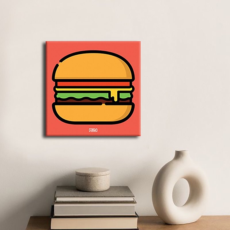 【無框畫】美味大漢堡 - 掛牆畫/海報 - 其他材質 