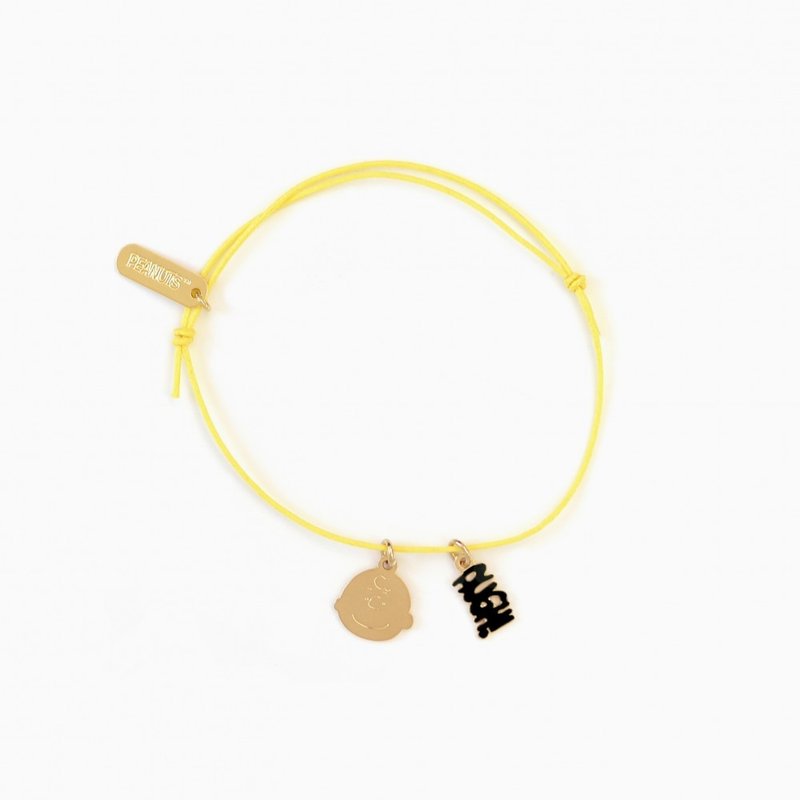 Charlie Bracelet x Peanuts - สร้อยข้อมือ - โลหะ สีทอง